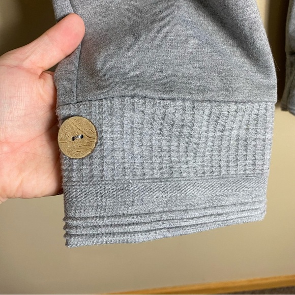 Soft Surroundings Kelly Knit Cropped Pants Gray - Picture 5 of 8